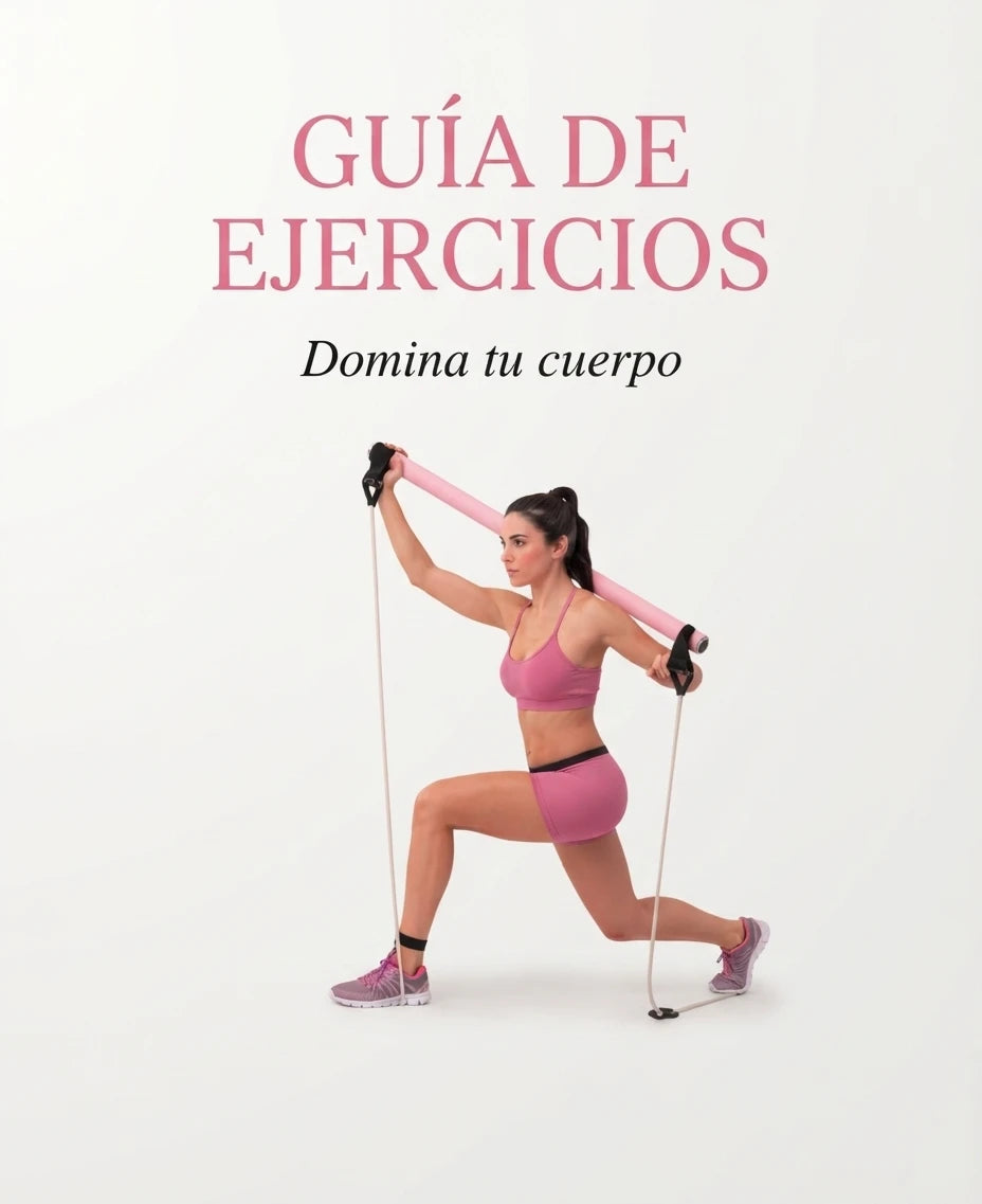 Guía de entrenamiento - Ejercicios con la barra de pilates Zentra