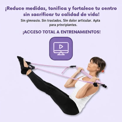 Barra de Pilates Multifuncional: Tu Gimnasio Portátil en Casa