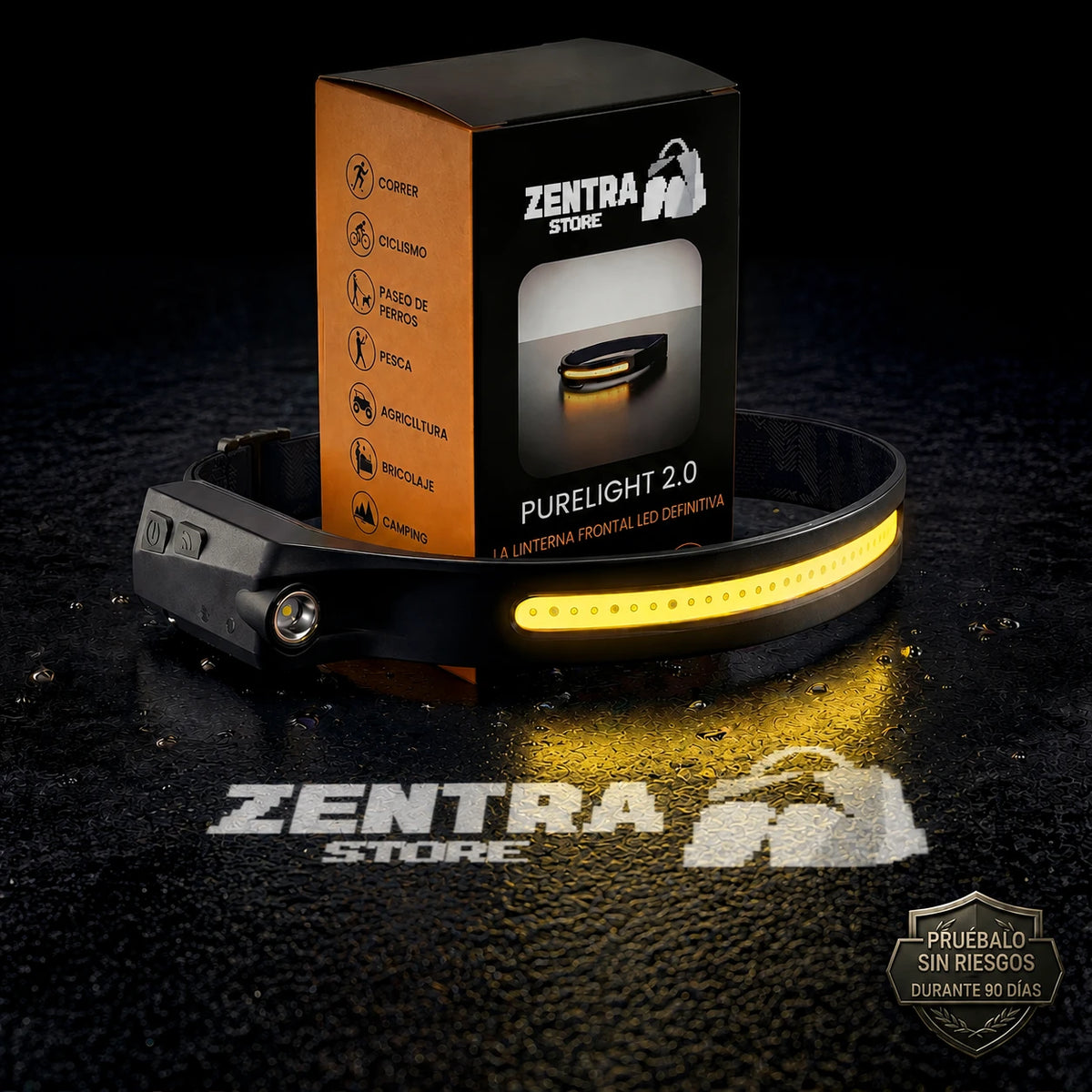 Zentraled™ - La luz que libera tus manos.